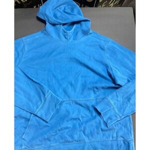 Blue mens hoodie size extra‎ large